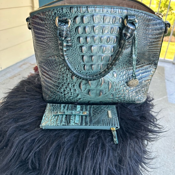 Brahmin Duxbury Obsidian with credit card holder - Picture 1 of 5